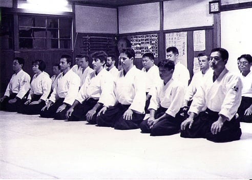 The famous Iwama Dojo, in Japan, helmed by Morihiro Saito Sensei.