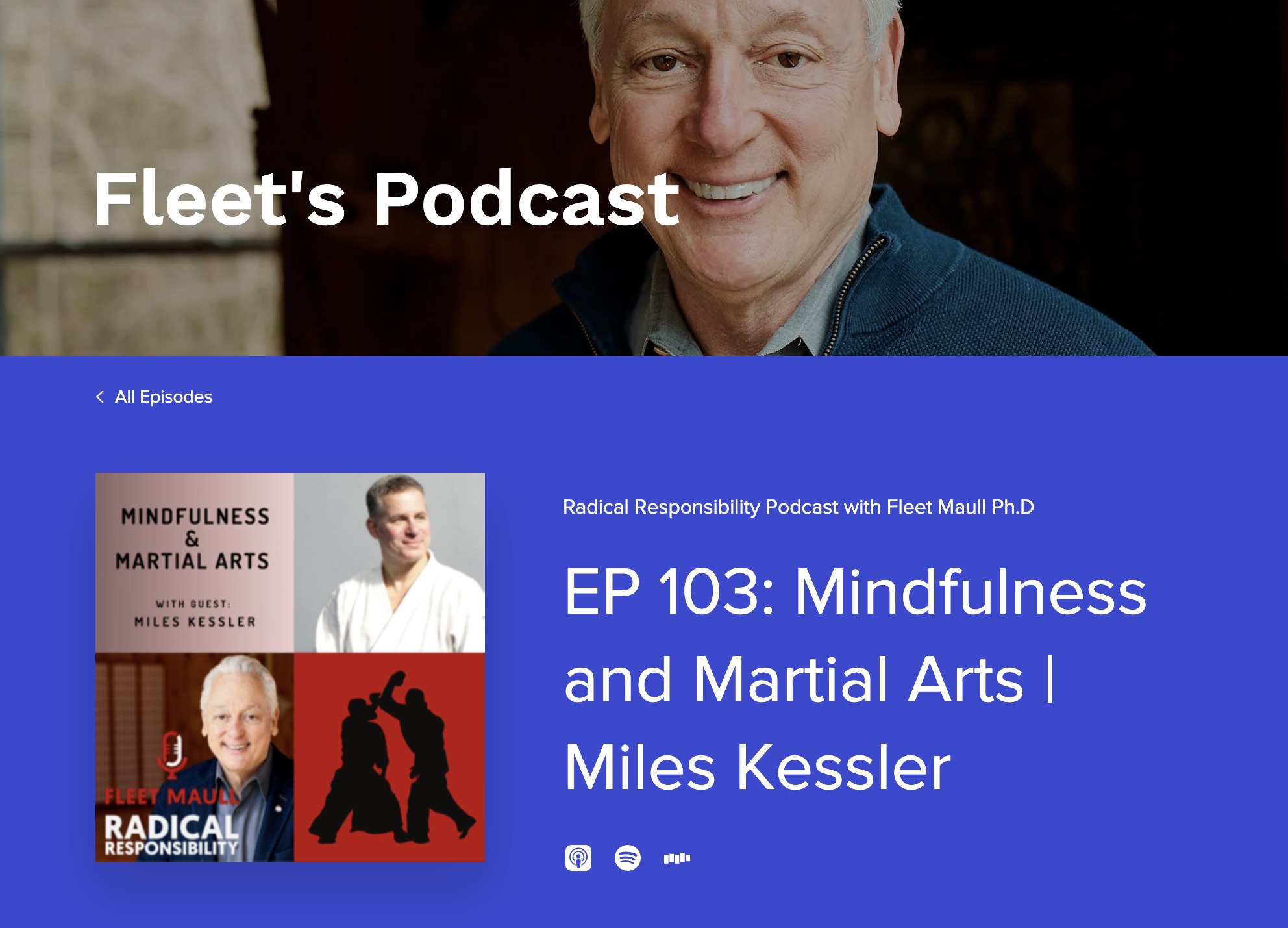 Miles Kessler on Mindfulness & Martial Arts
